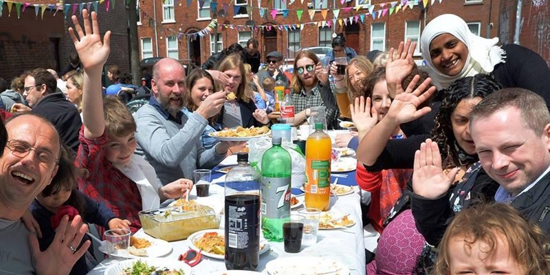 Big lunch 2015: some of the guests
